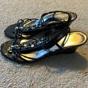 ATTENTION womens sandals; size 10